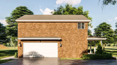 Traditional Style Apartment Garage | Chesapeake Bay